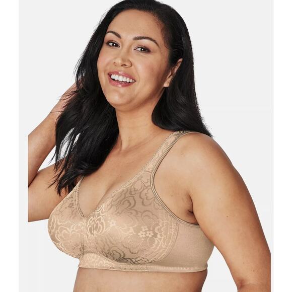 Playtex 18 Hour Bra Wirefree Ultimate Lift True Support 4745 Natural Nude 36B - Picture 1 of 9
